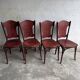 Set of 4 Art Nouveau chairs by Jacob & Josef Kohn (circa 1900)