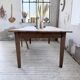 Oak farmhouse table 1950 212cm