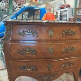 Louis XV style curved chest of drawers