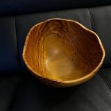 Coupe saladier bois olivier