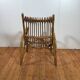 vintage italian rattan lounge chair