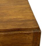 Art Deco Amsterdam School side table minimalist Design