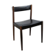Chaise vintage en palissandre de Rio