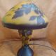 Lampe champignon Gallé Tip