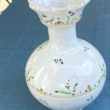 Antique hand-painted glazed ceramic vase