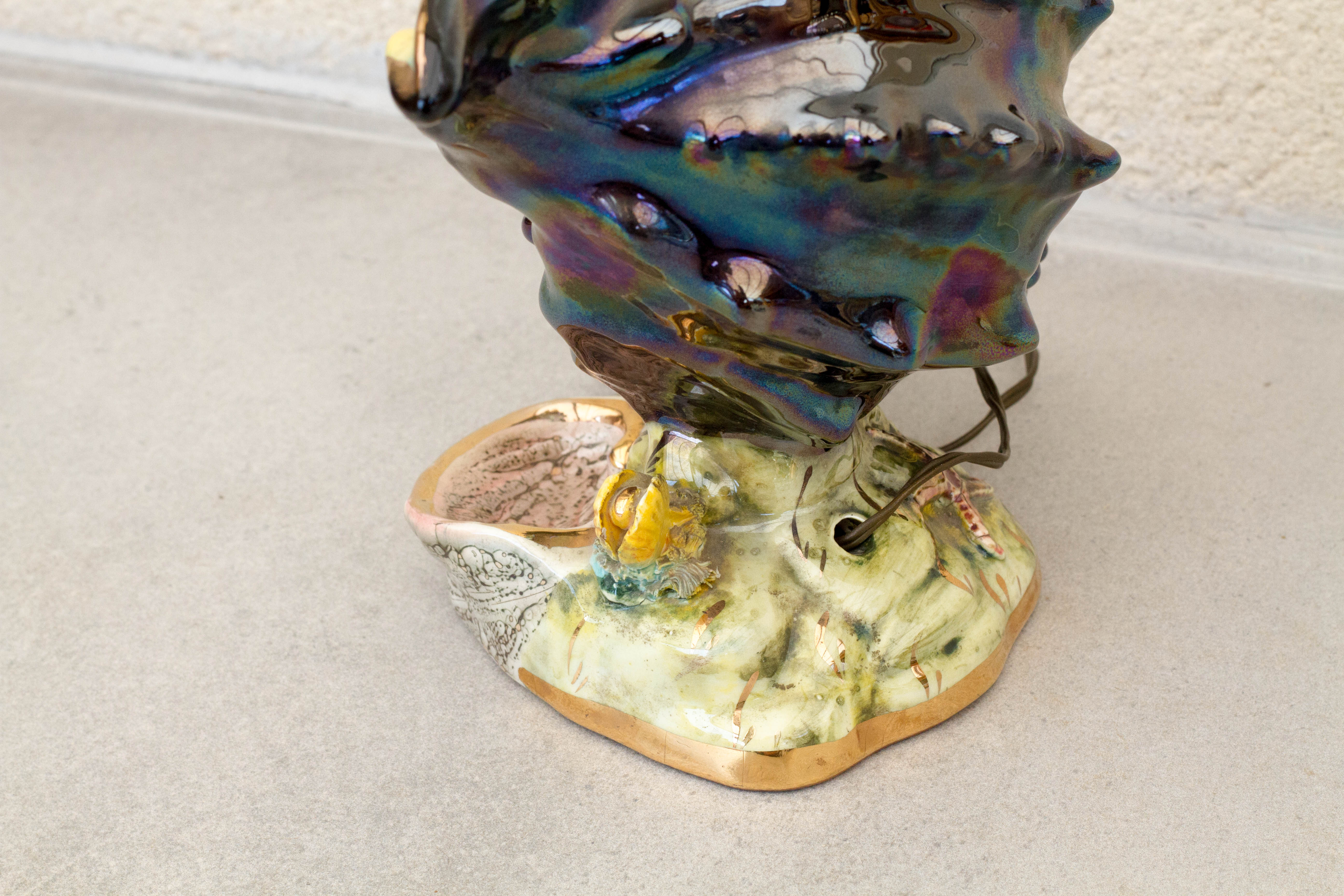 Monaco shell lamp from the 1950s