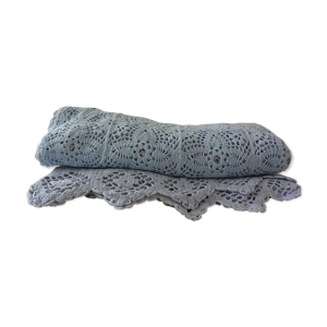 Couvre lit ancien en