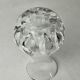 Hand-cut vintage crystal vase