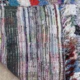 Moroccan Boucherouite Carpet - 106 x 188 cm