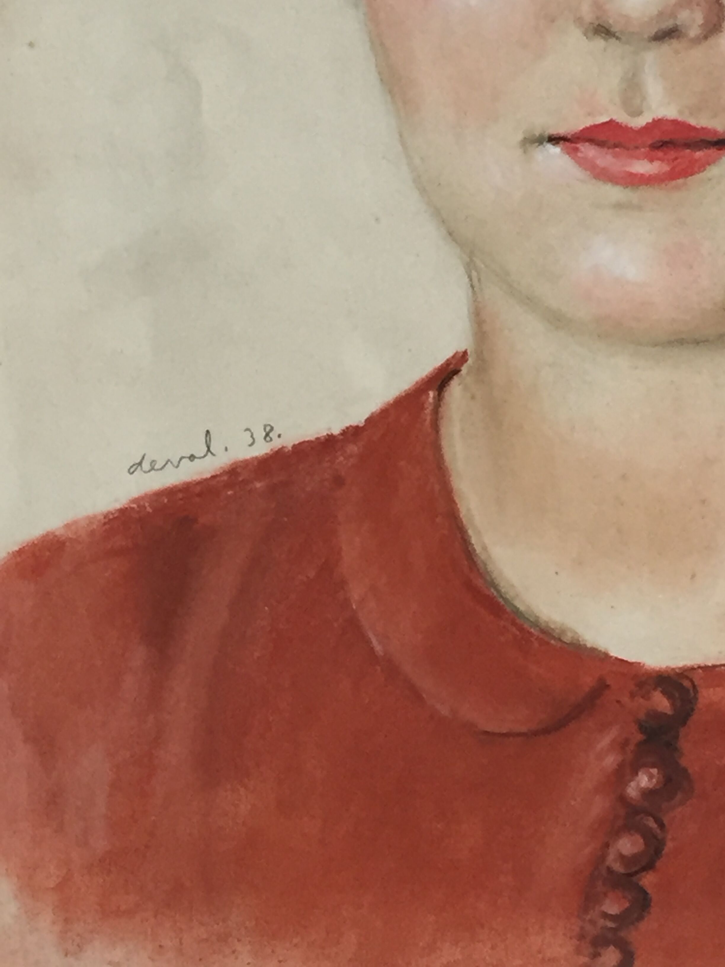 Pastel Pierre Deval