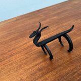 Animal sculpture, 1960s, wrought iron