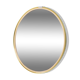 Vintage oval mirror – gold and elegance from the 50s and 60s