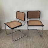 Pair of chairs Marcel Breuer Cesca B32