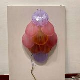 Multicolored Glass Shell  Sconces Set of 2