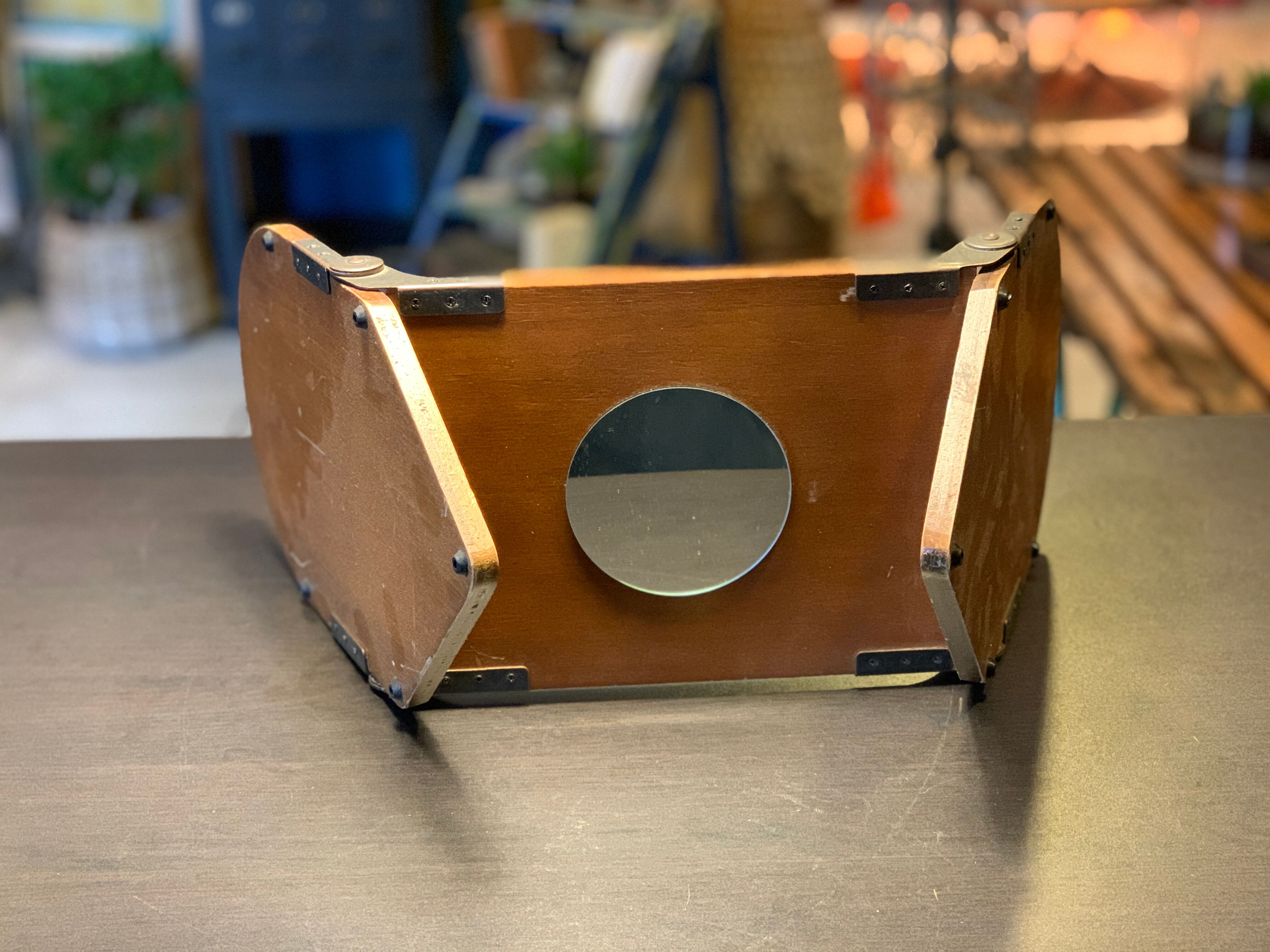 Triptych barber mirror  45x20cm