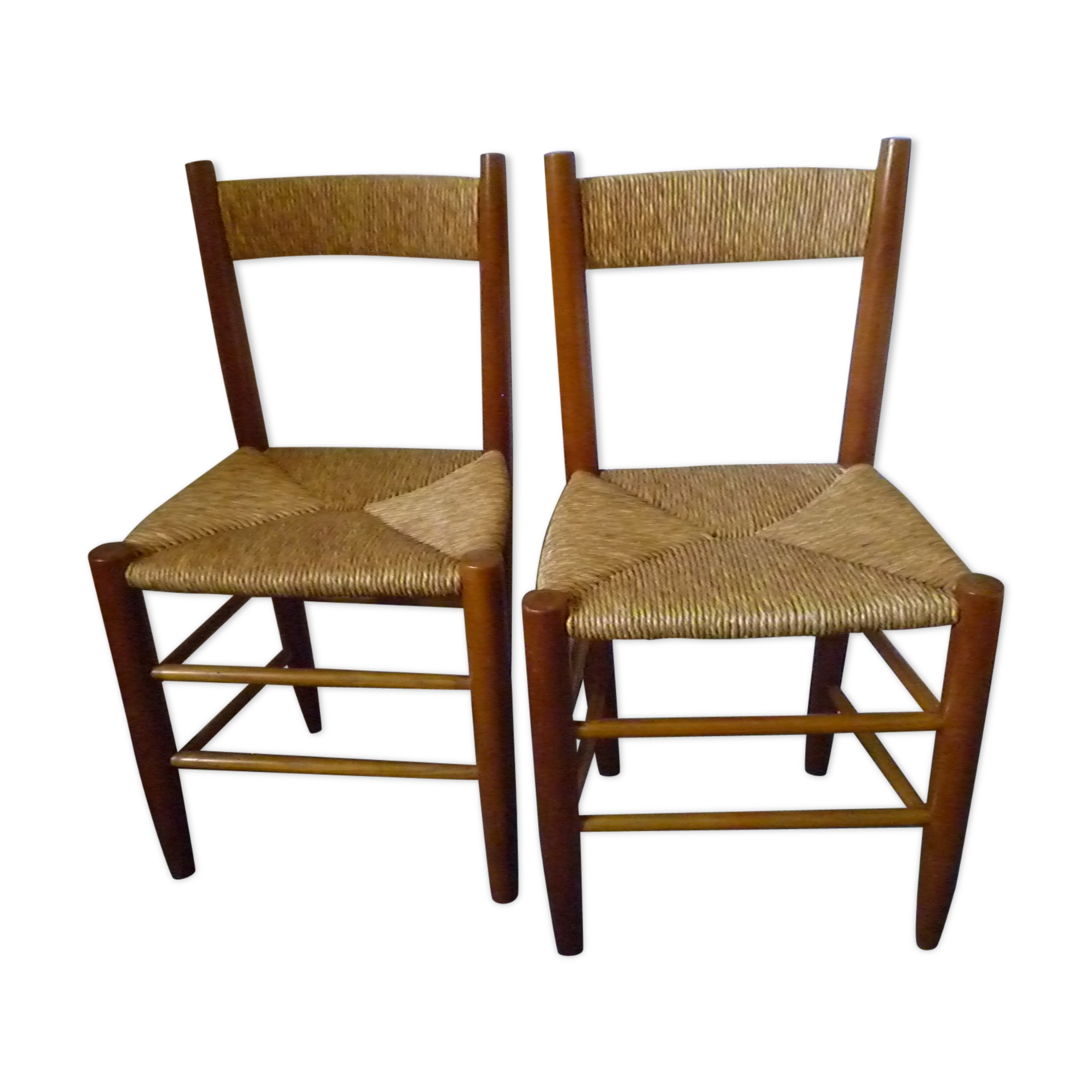 Two chairs brutalist