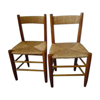 Two chairs brutalist