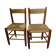 Two chairs brutalist