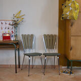 Pair of petal chairs