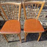 Set of 6 Baumann 70's chairs