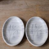 2 raviers niderviller ceramic kittens