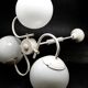 Chandelier à ampoules, Pologne, années 1970