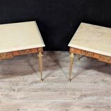 Paire de tables d'appoint Ou bouts de canapé style Napoléon III