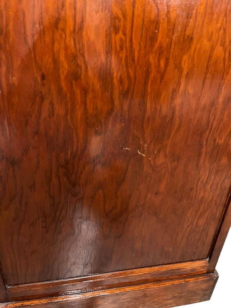Vintage wooden wardrobe / filing cabinet / entrance cabinet