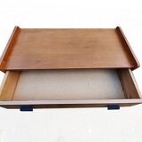 Vintage 1960s chest of drawers with compass legs