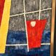 Original Swedish Oil on Canvas – “Abstract Composition” by M. Hulander