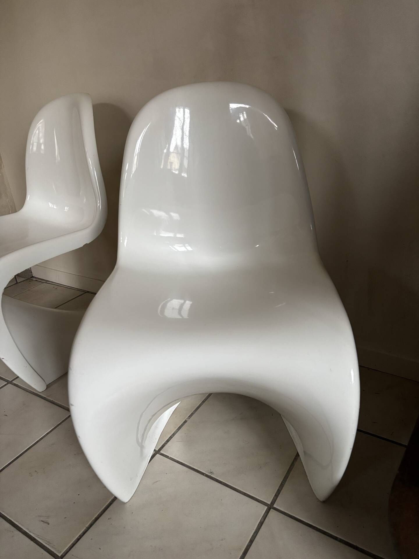Panton chair pair