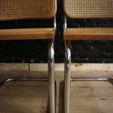 Lot of 2 chairs B32  by Marcel Breuer