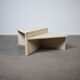 Travertine Coffee Table By Up&Up, Italy, 1970s