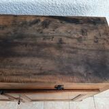 Rustic walnut sideboard