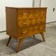 Commode scandinave 3 tiroirs années 60 pieds compas
