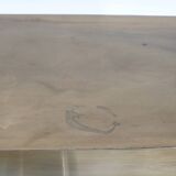 Large brass console, Italy - 1960s