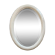 Old oval and beveled mirror 51x66cm