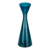 Vase scandinave verre bleu Kaj Franck Iittala
