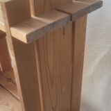 Vintage pine wall shelf