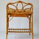 Rattan bedside