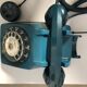 Vintage blue phone