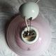 Vetri murano venini 1960/1970 vintage pink glass lamp
