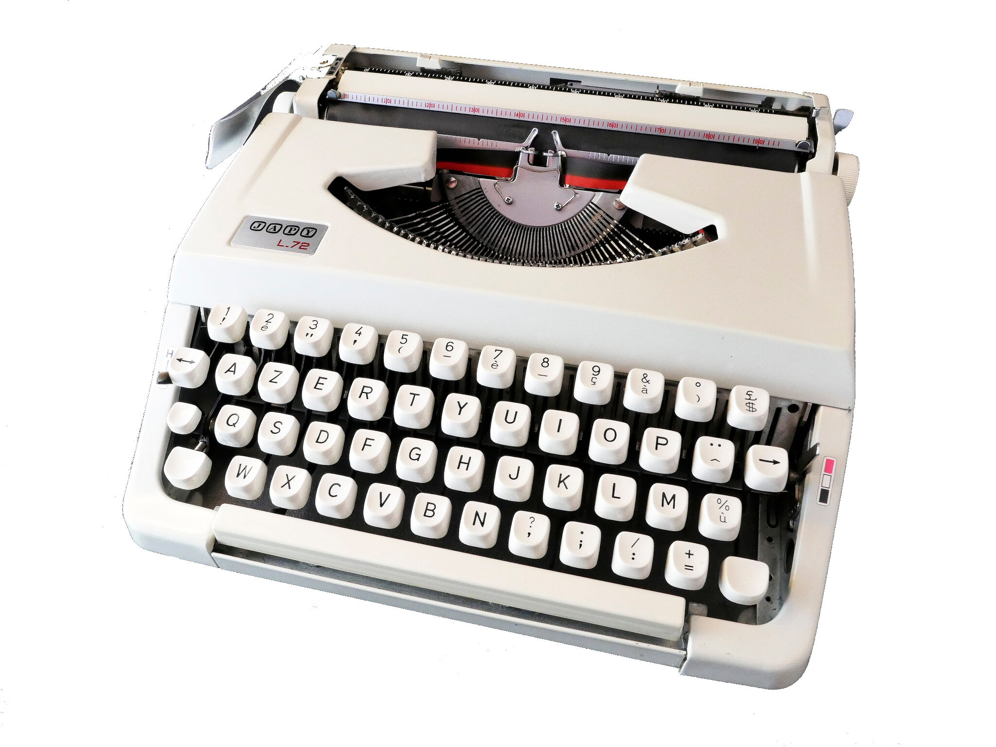 Japy L72 cream typewriter
