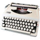 Japy L72 cream typewriter
