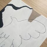 "La danse du ciel", 2022, acrylic on linen canvas, 50x70xcm by atelieragape