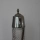 Large antique cut glass and silver-plated jug – English manufacture – 32 cm