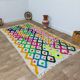 Handmade moroccan berber rug 245 x 133 cm