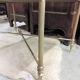 Table low neo - classical marble gold metal legs on the top. 1970