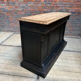 Comptoir en chêne début XXème