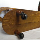 Planter on oak wheels